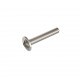 FURNITURE HANDLE MACHINE SCREWS M4x25 / NICKEL